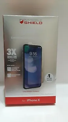 ZAGG Invisible Shield Glass+ Extreme Impact & Scratch Protection For IPhone X • $5