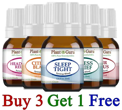 $6.15 • Buy Essential Oil Blends 5 Ml. 100% Pure Natural Therapeutic Grade Aromatherapy Oils