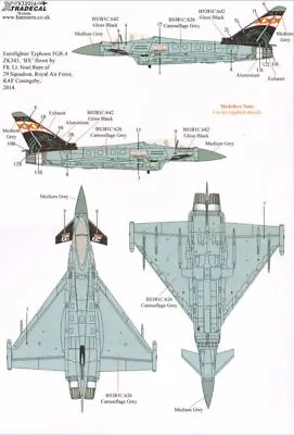 Xtradecal 32056 1:32 BAe Eurofighter Typhoon FGR.4 Special Schemes • £8.09