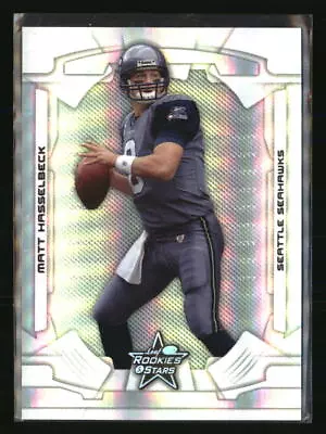 Matt Hasselbeck 2008 Leaf Rookies And Stars Longevity Parallel Silver /99 #85 • $2.19