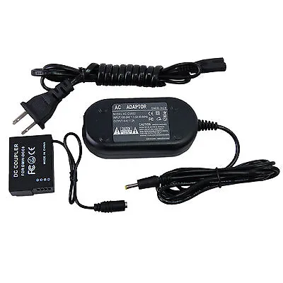 AC Power Adapter & DC Coupler For Panasonic DMW-AC8PP DMW-DCC8 Lumix DMC Series • $29.54