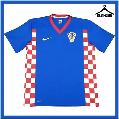 £39.99 • Buy Croatia Football Shirt Nike L Large Away Soccer Jersey HNS 2007 2008 2009 P93