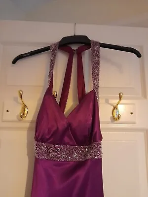£45 • Buy Purple Ball Gown, Prom Dress (Size Xs/6-8) 