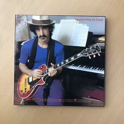 FRANK ZAPPA Shut Up & Play Your Guitar Box Set 3x LP 1982 • £39.90