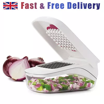 £14.45 • Buy Manual Vegetable Chopper Salad Fruit Mandolin Slicer Food Dicer Cutter Peeler