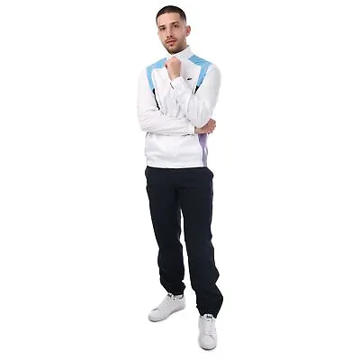 £134.99 • Buy Men's Lacoste Sport Colour-Block Tennis Track Jacket And Pant Tracksuit In White