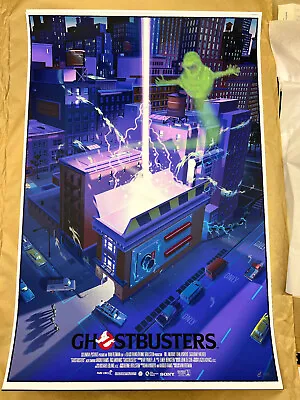 GHOSTBUSTERS Laurent DURIEUX Limited Edition Poster Print /375 MONDO 24x36 • $114