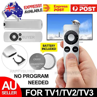 $5.95 • Buy Universal Replacement Infrared Remote Control For Apple TV1 TV2 TV3 AU NEW