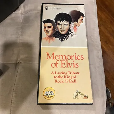 Memories Of Elvis 3 Tape Set 8-Track Golden Treasury Candlelight RCA DMS 3-0347 • $12.03
