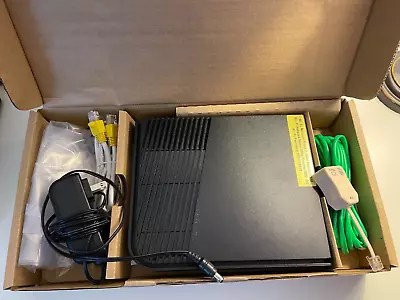 BLACK ARRIS FRONTIER NVG443B BONDED VDSL2 GATEWAY DUAL BAND AC WiFi W/CABLES • $32