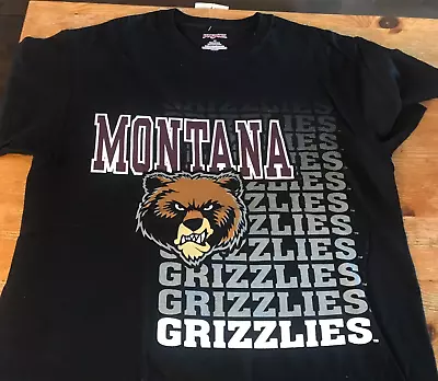 University Of Montana Grizzlies T-Shirt Size Medium M JanSport Black • $24.99