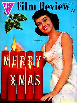 ABC (Cinemas) Film Review December 1957. Xmas Issue. Janette Scott Cover. • £7.50