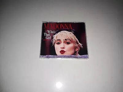 Madonna Who's That Girl Cd Single Free Shipping • £28.92