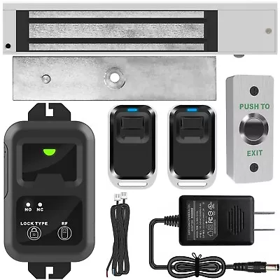 UHPPOTE Access Control Outswinging 600lb Electric Magnetic Door Lock Kit System • $110