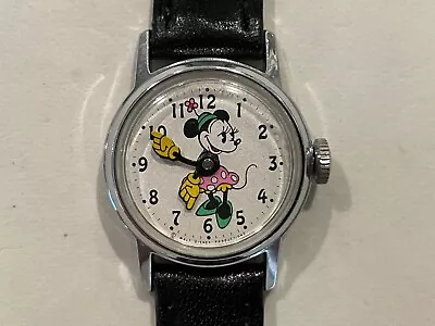 Vintage 1971 Timex Minnie Mouse Womens Watch - EXE - Runs • $59.95