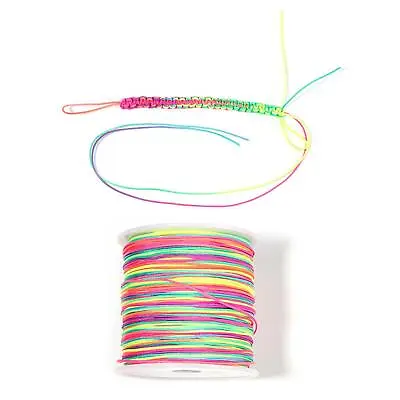 £6.52 • Buy Nylon Cord Necklace Cord Chinese Knotting Cord Beading String For Bracelet