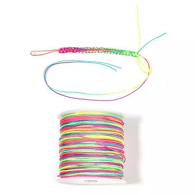 £6.52 • Buy Nylon Cord Necklace Cord Chinese Knotting Cord Beading String For Bracelet