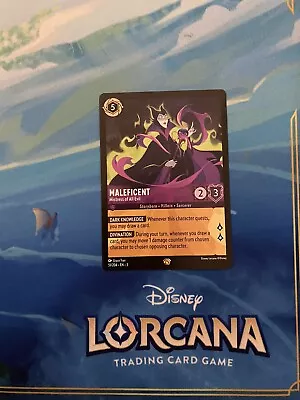 Maleficent Mistress Of All Evil 51/204 - Legendary - Into The Inklands - Lorcana • £6.50