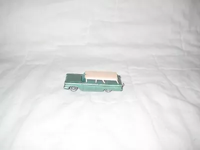 1959 Matchbox #31 American Ford Station Wagon Green W Cream Roof Red Base SPW • $19.99