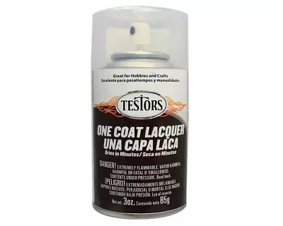 Testors One Coat Wet Look Clear Extreme Lacquer Spray 3 Oz • $9.59