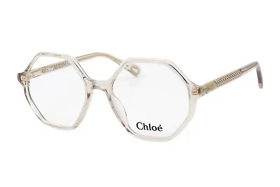 Chloe 0005O 002 Transparent Nude Kids Teens Plastic Eyeglasses 49-16-130 W/Case • $89