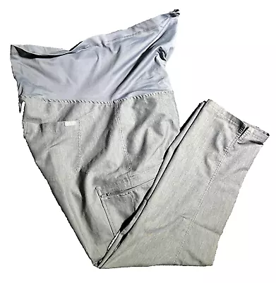 FIGS Scrub Pants Womens XXL  Maternity Dark Gray Technical Collection • $10.85