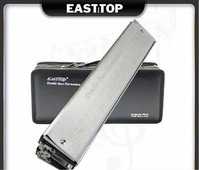 EASTTOP PE30 Double Bass Ensemble Harmonica For Professional Performance Musical • $1062.21