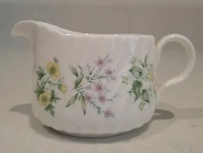 Minton Fine Bone China Milk Jug/Creamer - Spring Valley - 6cm Tall • £5