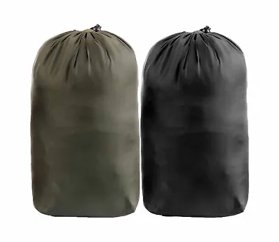 Snugpak Stuff Sack - Black / Olive Compact Storage Bag For Outdoor Camping Gear • £8.95