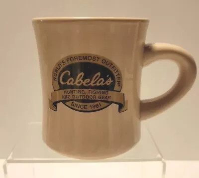 Cabelas Coffee Cup Mug World's Foremost Outfitter Scarborough ME Restaurant Ware • $13.95