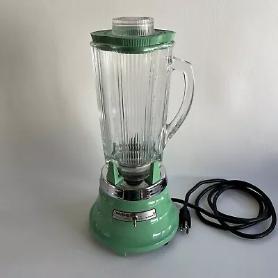 Waring Original Glass Blender Mixer Model PBB212  2 Speed Tested Jadeite • $79.95