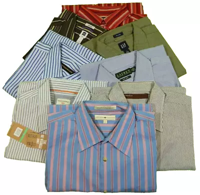 Seller's Lot 8 Men's Shirts New & Pre-Owned Brand Name All Tag Size L Large • $44.16