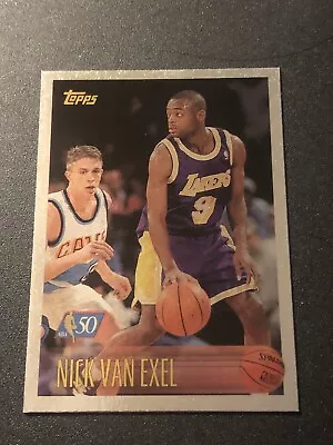 1996-97 Topps Foil NBA 50 Nick Van Exel #70 • $1