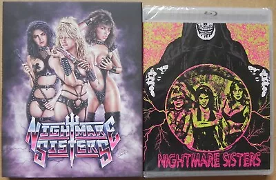 Nightmare Sisters 1988 Blu-ray Vinegar Syndrome Limited Slipcover Michelle Bauer • $67.99