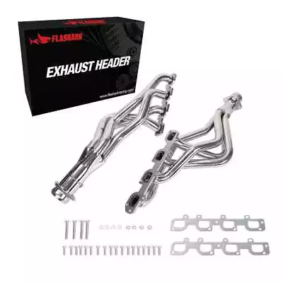 Flashark Long Tube SS Performance Headers For Dodge Ram 1500 2009-2018 5.7L HEMI • $215.49