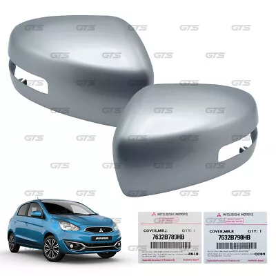 Fits Mitsubishi Mirage Space Star Attrage 2012 18 Lh+Rh Side View Mirror Cover • $105.87