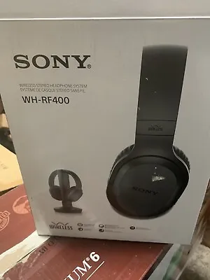 Sony RF400 Wireless Home Theater Headphones - Black (Original) • $24.99