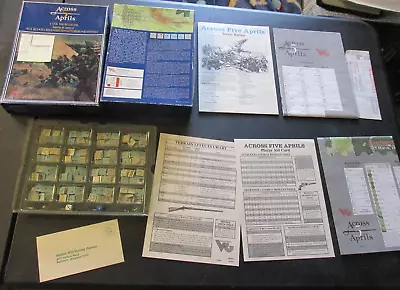 Across 5 Aprils A Civil War Pentagame Victory Games 1992 Board Game • $39.97