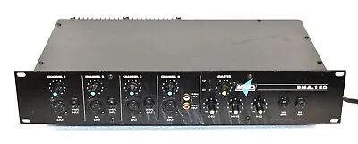 Pro Audio KMD RM4-150 4 Channel Mixing Amplifier DJ Equipment Tested Works  Rack • $84.95