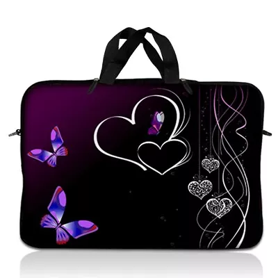 13  Notebook Laptop Cover Bag Sleeve Case Pouch For 13.3  Apple Macbook Hearts • $17.95