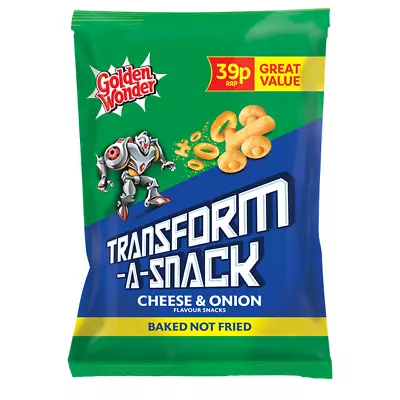 £15 • Buy Golden Wonder Transform A Snack Cheese And Onion 30g 30 Pack