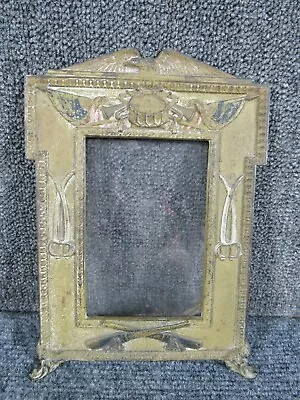 Circa 1918 WWI US Military PATRIOTIC PICTURE FRAME For PHOTO • $120