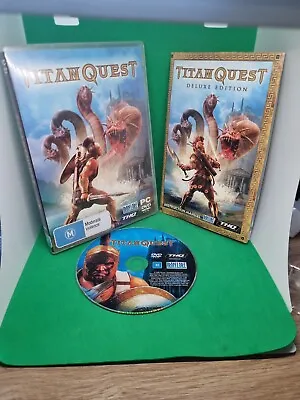 MINT DISC Titan Quest For Microsoft Windows PC Game - Complete W Manual • $13.29