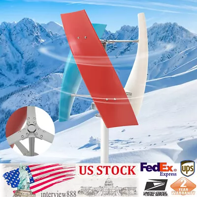 3 Blade Wind Generator Power Turbine Vertical 400w With Controller 400W 12V  • $206.80