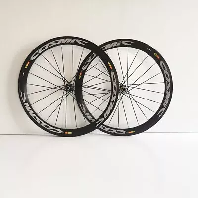 $323.08 • Buy 700C Cosmic Elite Road Bike V Disc Brake Wheels Rims Bicycle 50mm Alloy Wheelset