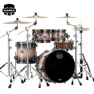 Mapex Saturn Evolution Fusion 4-Piece Birch Shell Pack Exotic Violet Burst  • $2769