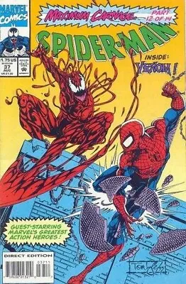 Spider-man Vol:1 #37 1993 Maximum Carnage • £14.95
