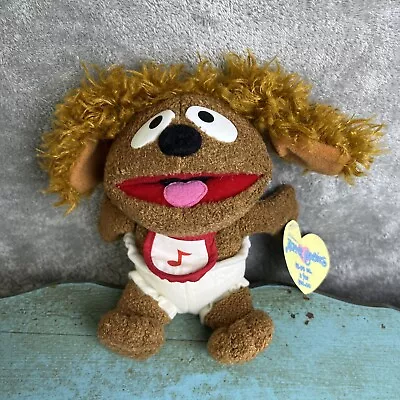 Vintage Muppet Babies Baby Rowlf Beanie Plush W/ Tags 8” • $14.99