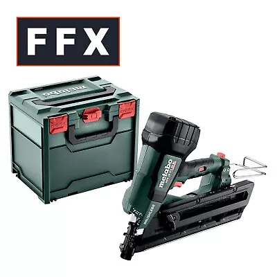 Metabo 612090840 18V BL Cordless Nailer Bare Unit In MetaBOX 340 Brushless Motor • £320.12