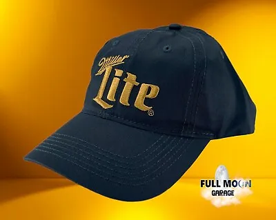 New Miller Lite Beer Vintage Relaxed Fit Men's Strapback Cap Hat • $23.95